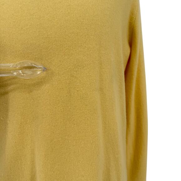 Vintage Polo Ralph Lauren Pullover Wool Sweater Butter Yellow Men's - Picture 5 of 12